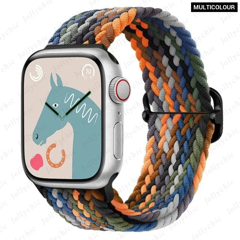 Elastic Braided Loop Strap for Apple Iwatch