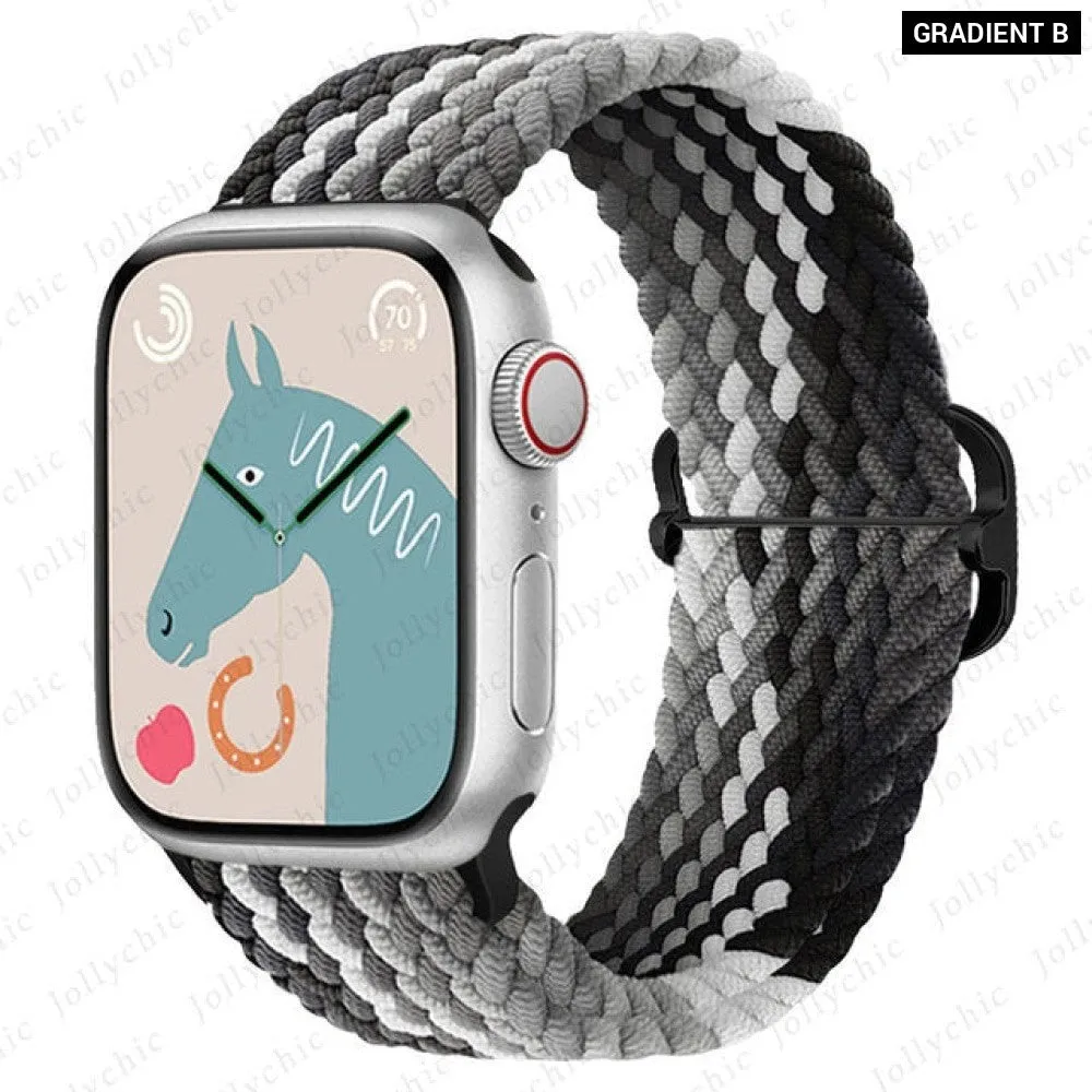 Elastic Braided Loop Strap for Apple Iwatch
