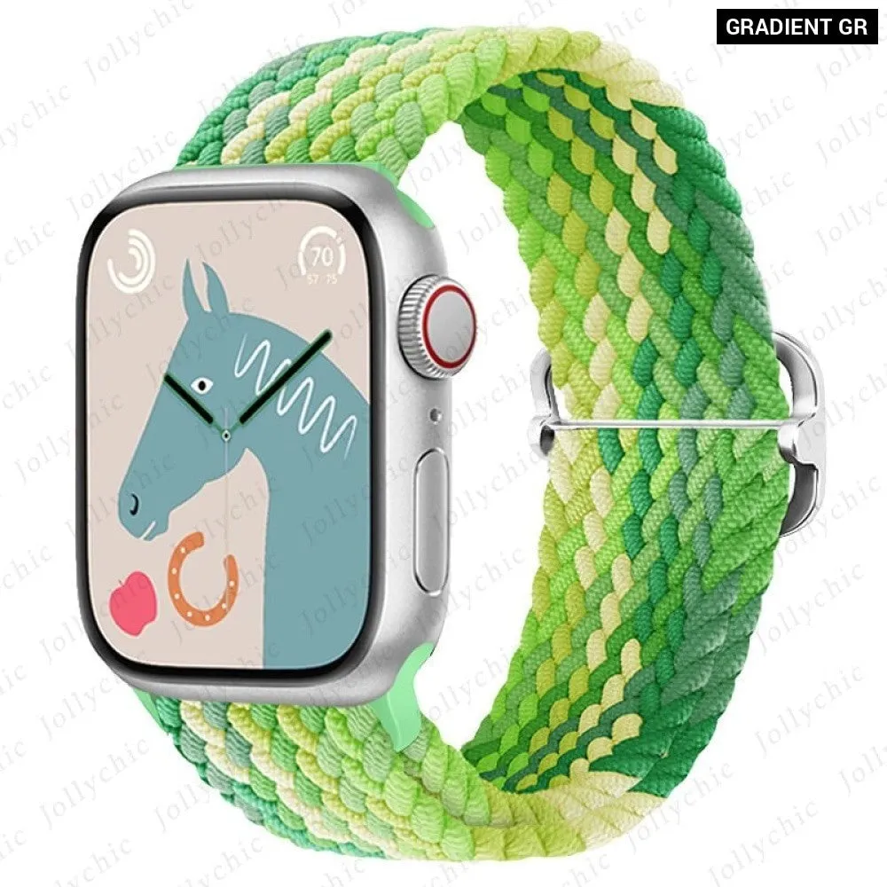Elastic Braided Loop Strap for Apple Iwatch