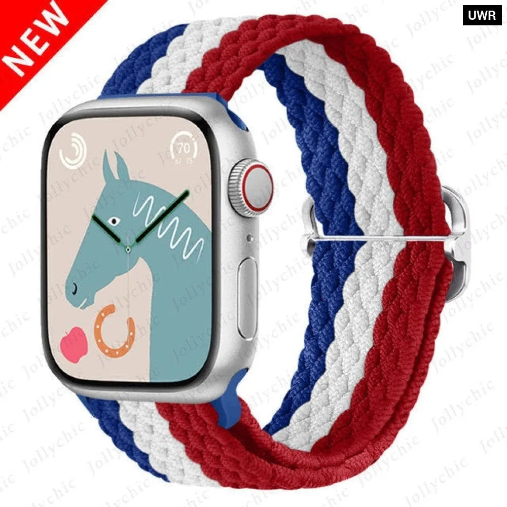 Elastic Braided Loop Strap for Apple Iwatch