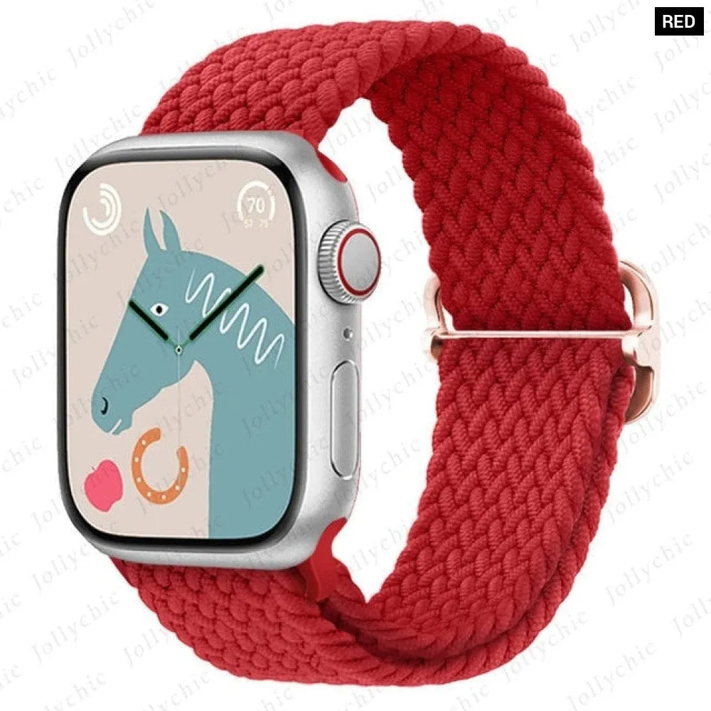 Elastic Braided Loop Strap for Apple Iwatch