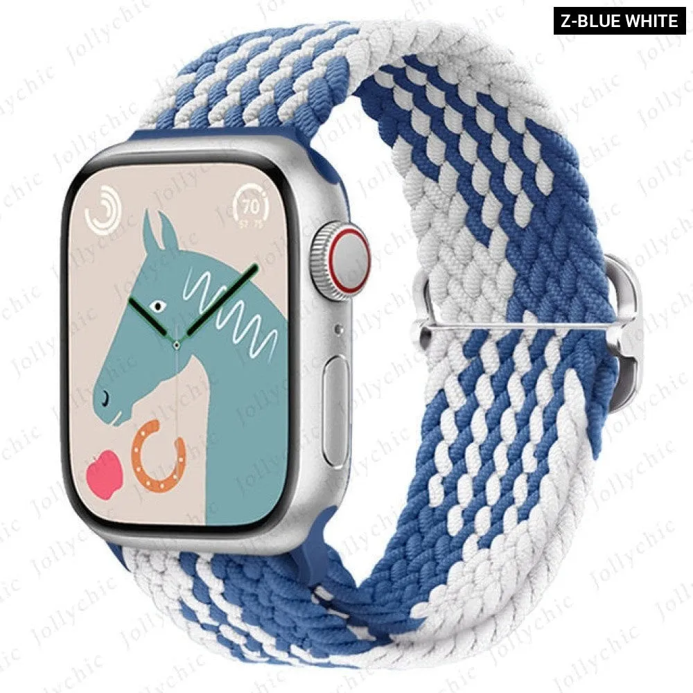 Elastic Braided Loop Strap for Apple Iwatch