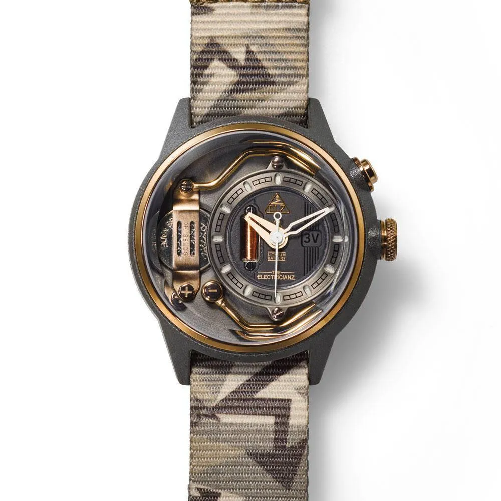 Electricianz Camouflage Mokaz Camoz Watch ZZ-A1C/02-CA