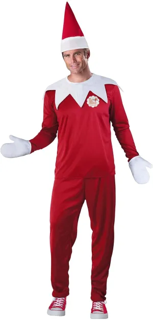 Elf On The Shelf Mister Elf Adult Costume