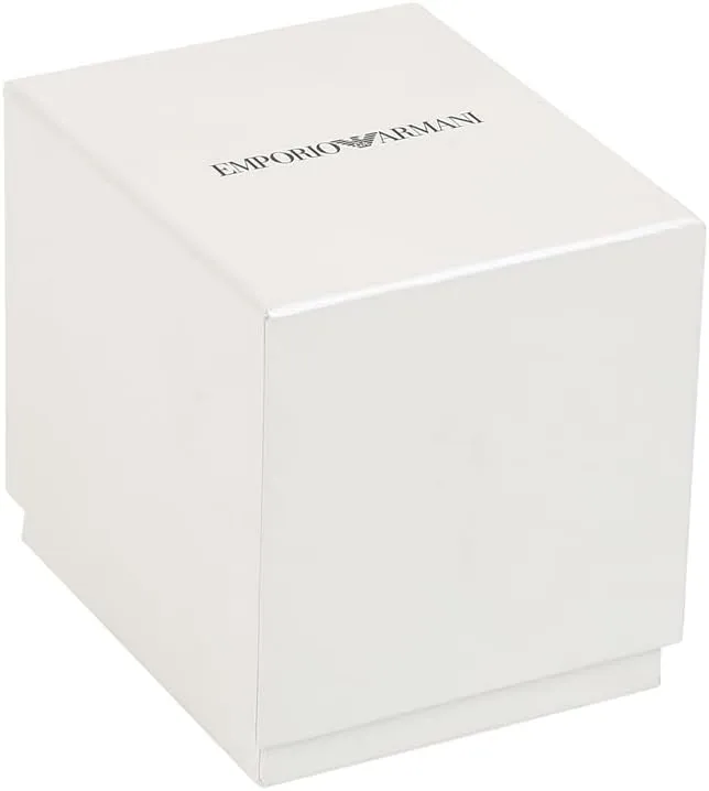 Emporio Armani Automatic Self-Winding Dress Watch with Stainless Steel Or Leather Band