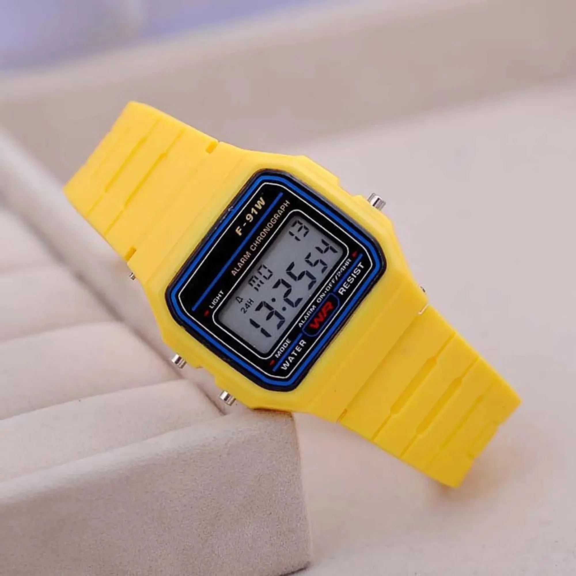 Fashion LED Digital Watch Vintage Silicone Wristband