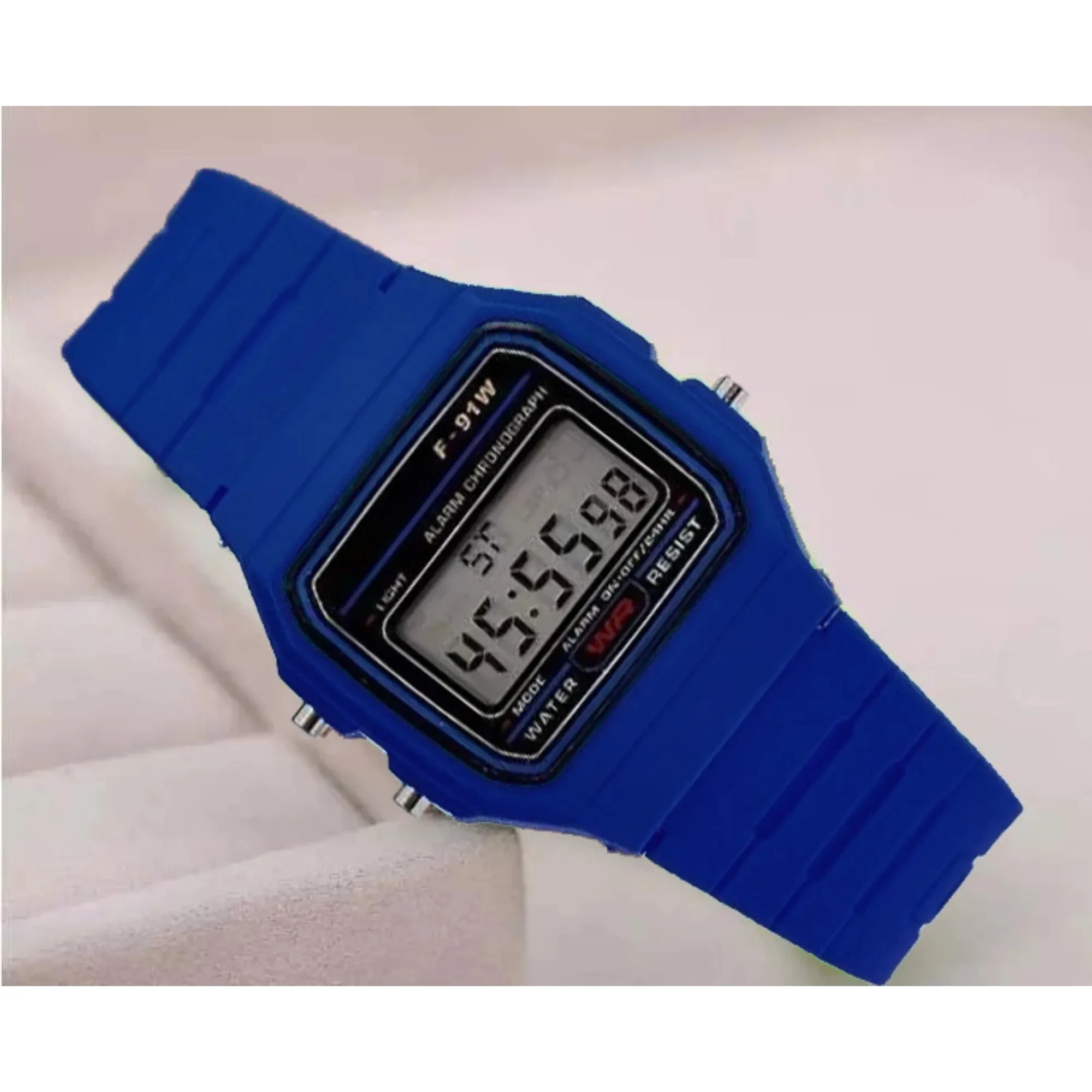 Fashion LED Digital Watch Vintage Silicone Wristband