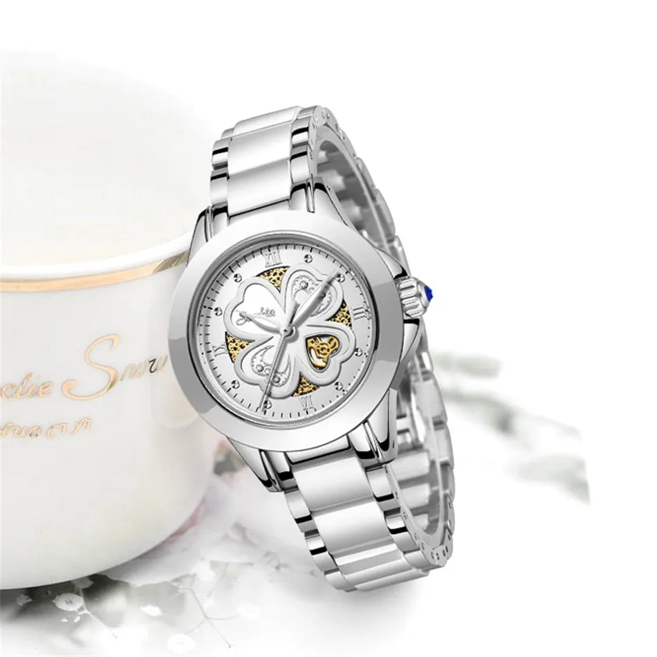 Fashion Women Rose Gold Bracelet Watch