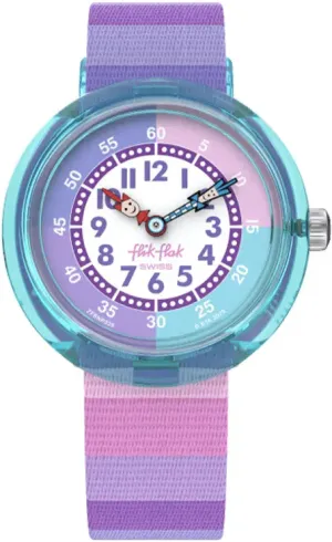 Flik Flak Stripy Purple