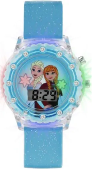 Frozen Girls Digital Watch with Rubber Strap FZN4087, Strap