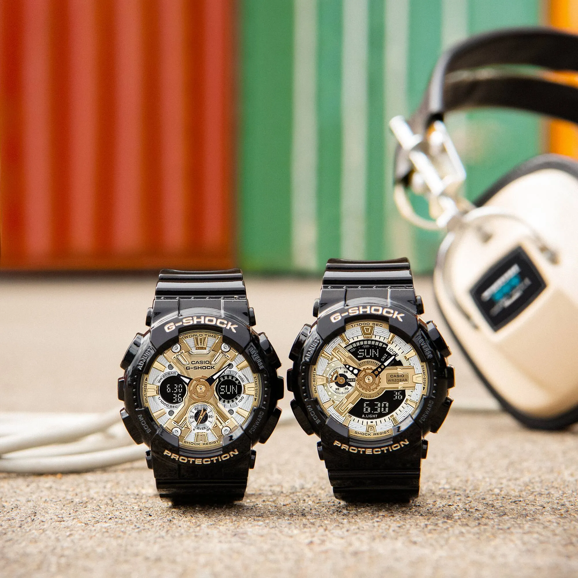 G Shock Mid-Size S Series GMAS110GB-1A