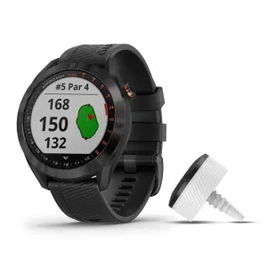 Garmin Approach S40 Bundle Black Silicone Band Digital Dial GPS Golf Smart Watch - 010-02140-03