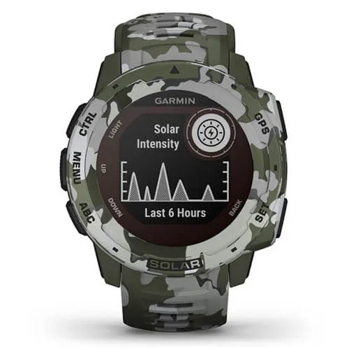 Garmin Instinct Solar Camo Edition GPS Watch- Camo (Refurbished Grade-B)