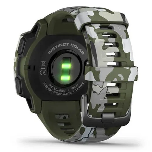 Garmin Instinct Solar Camo Edition GPS Watch- Camo (Refurbished Grade-B)
