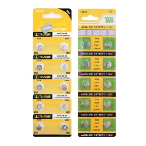 General Purpose Batteries 1.55v Ag3 Button Batteries For Watch /toys/ Remote