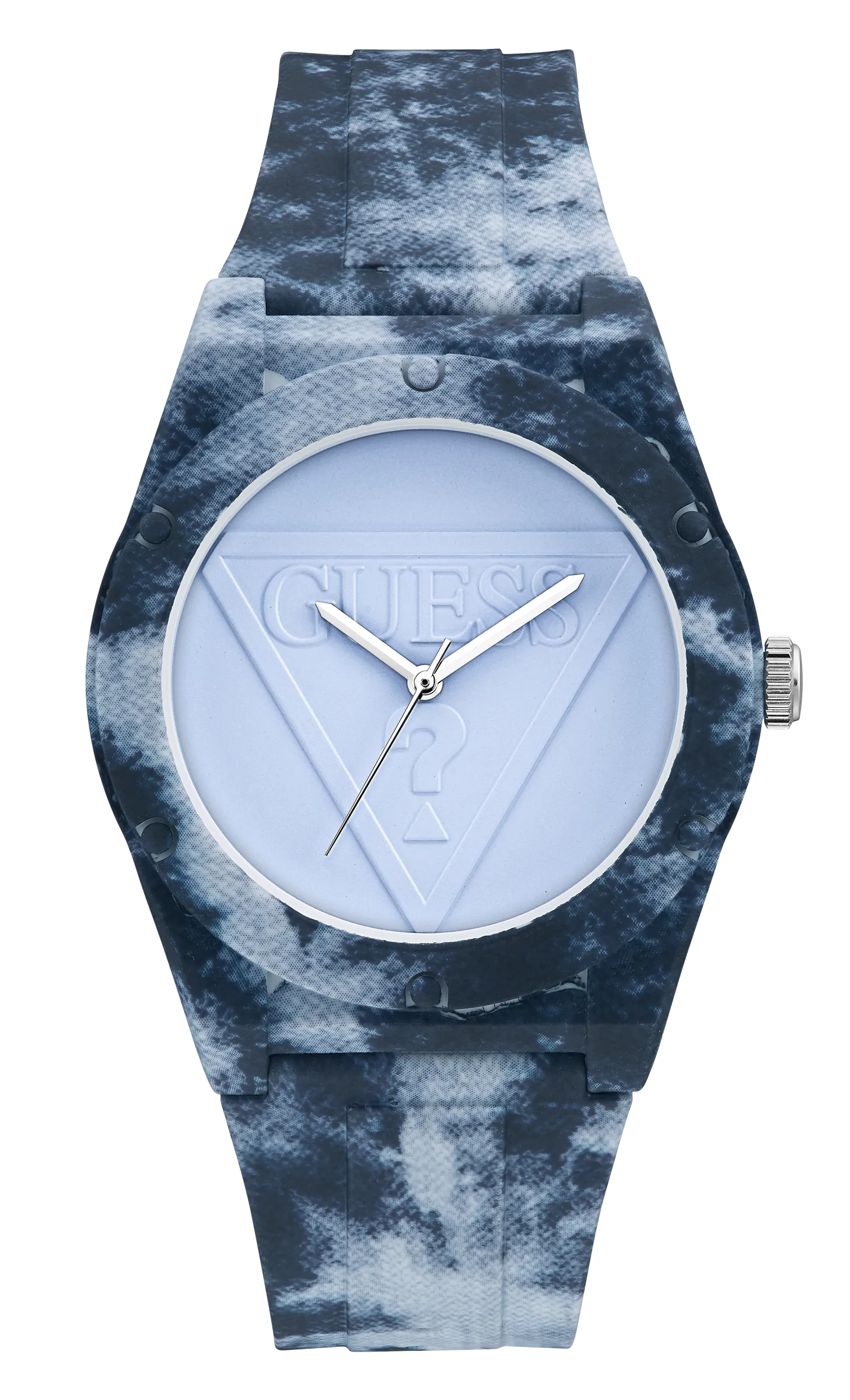 Guess Ladies Blue Analog Watch - W0979L14