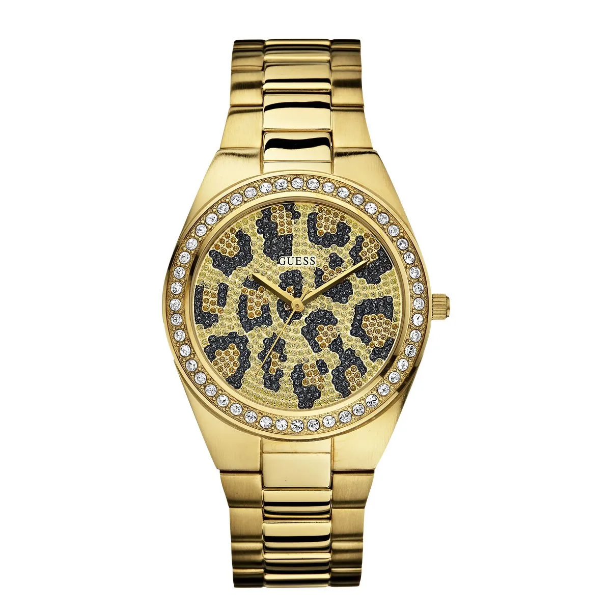 Guess Women Gold Dial Analog Watch - W10606L1