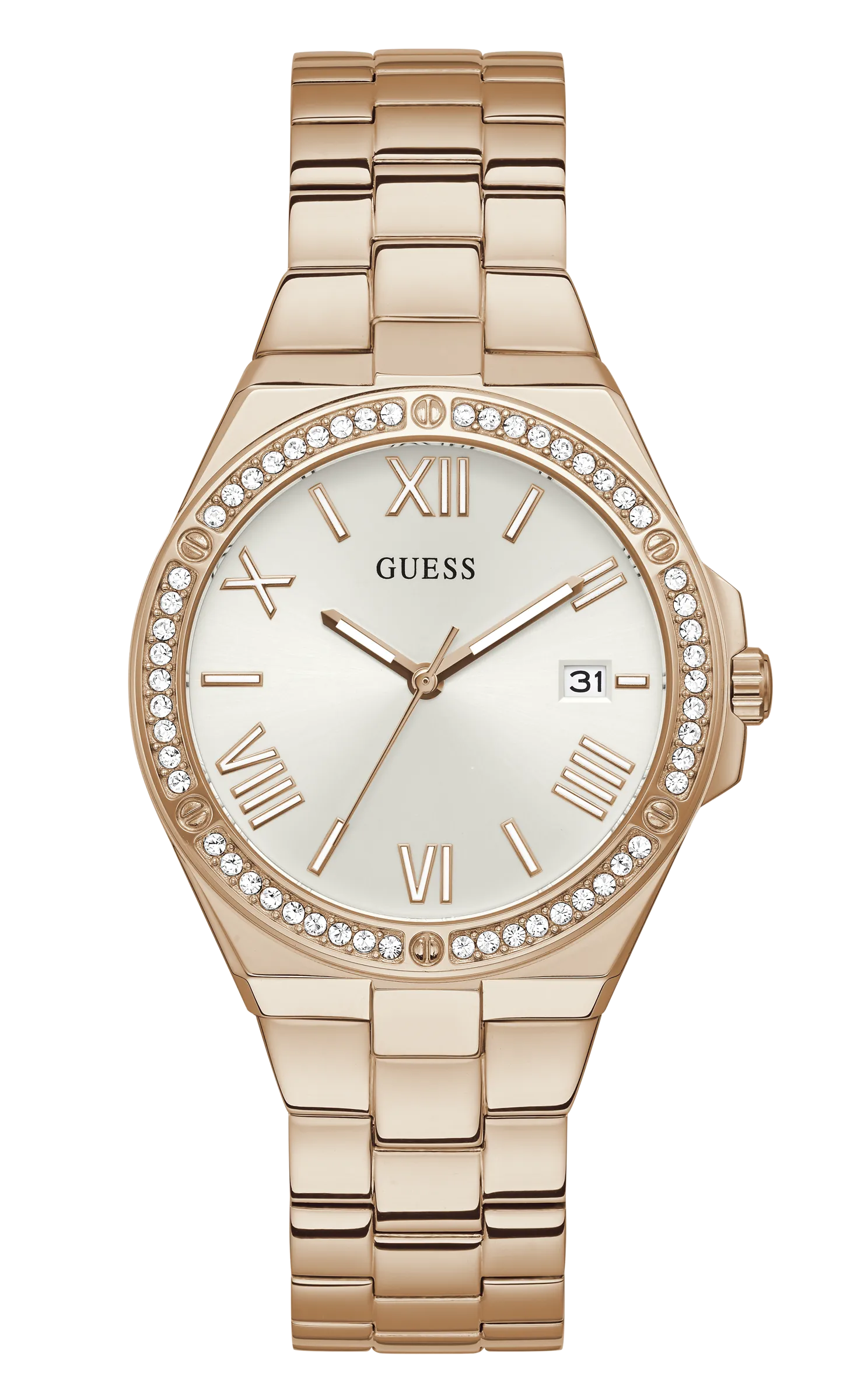 Guess Women Silver Dial Analog Watch - GW0286L3