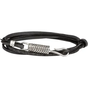 Hiapo Hook Bracelet (Silver   Grey)