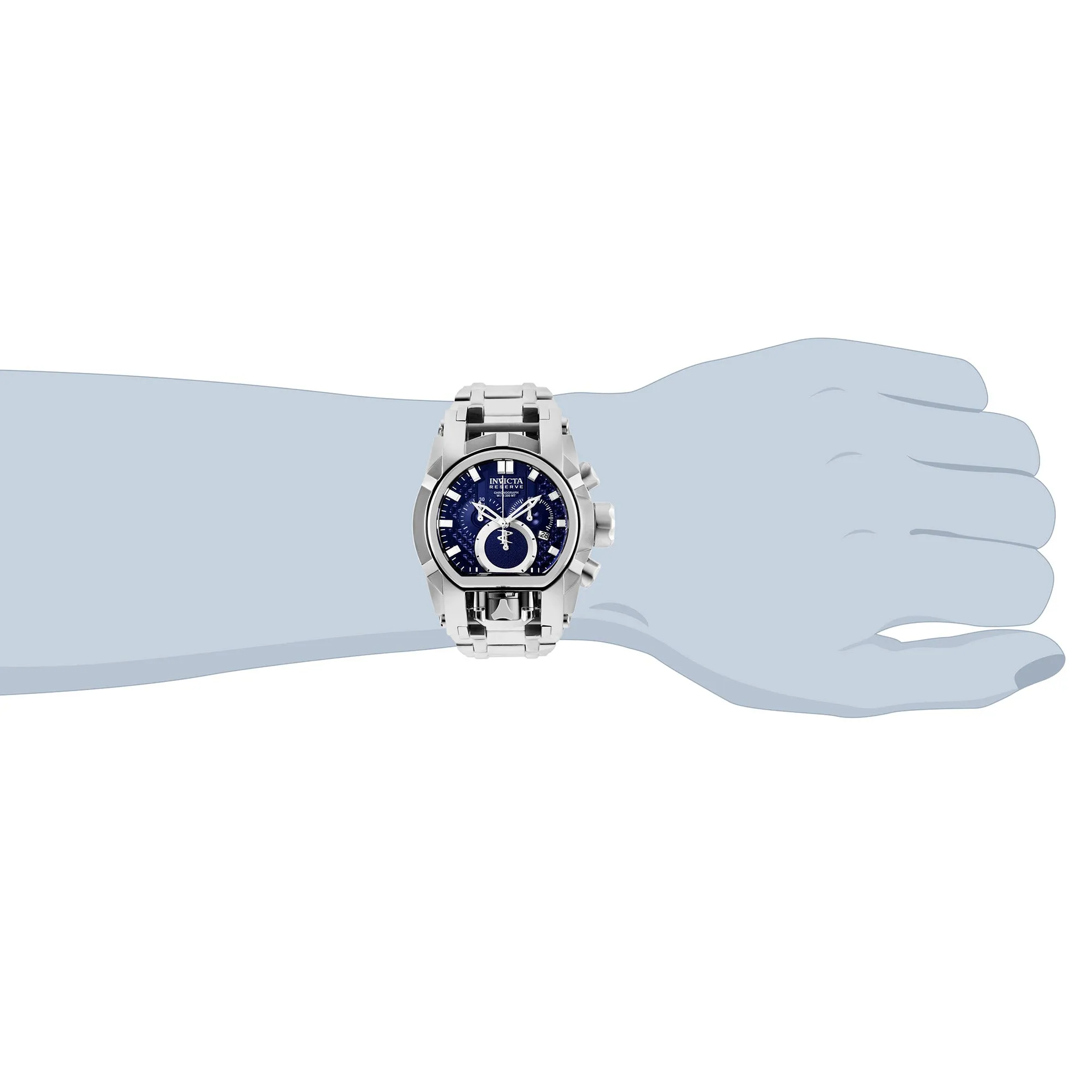 Invicta Reserve Men's Stainless Steel WatchInvicta Reserve Men's Stainless Steel Watch