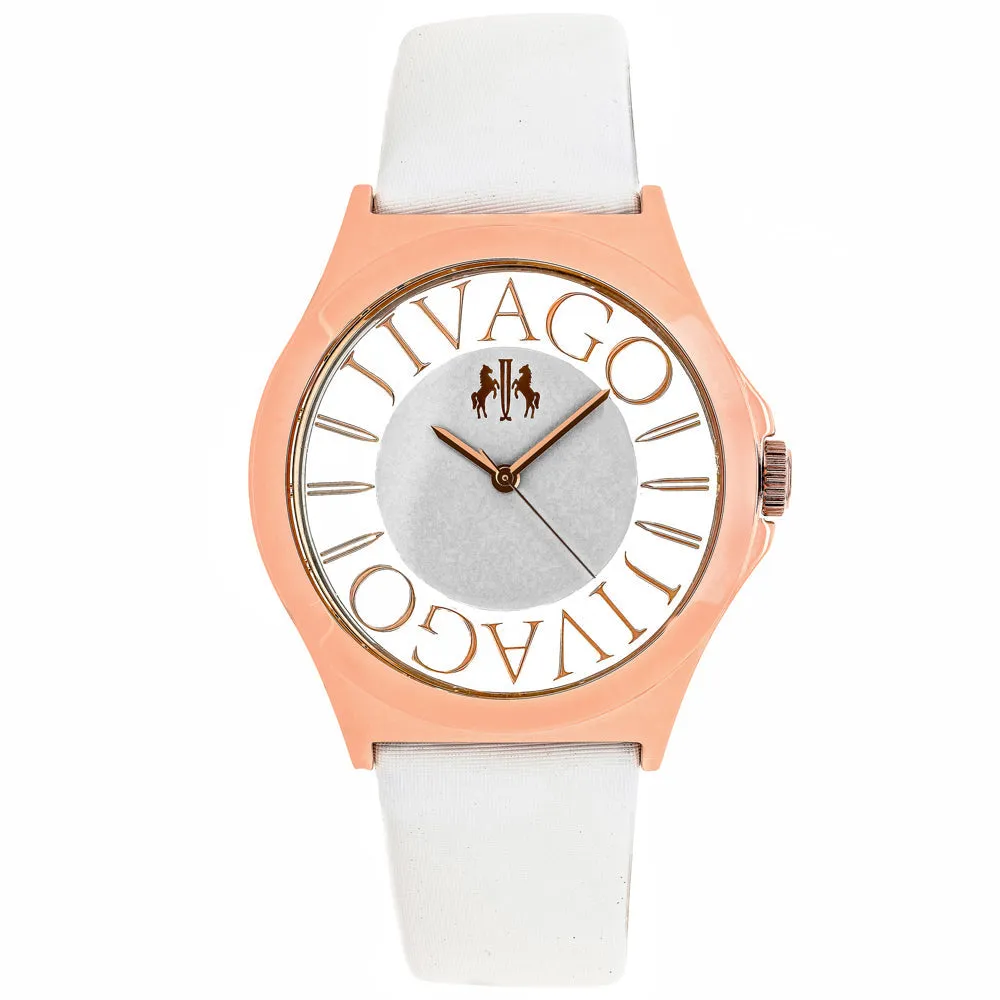 Jivago Women's Fun White Dial Watch - JV8434