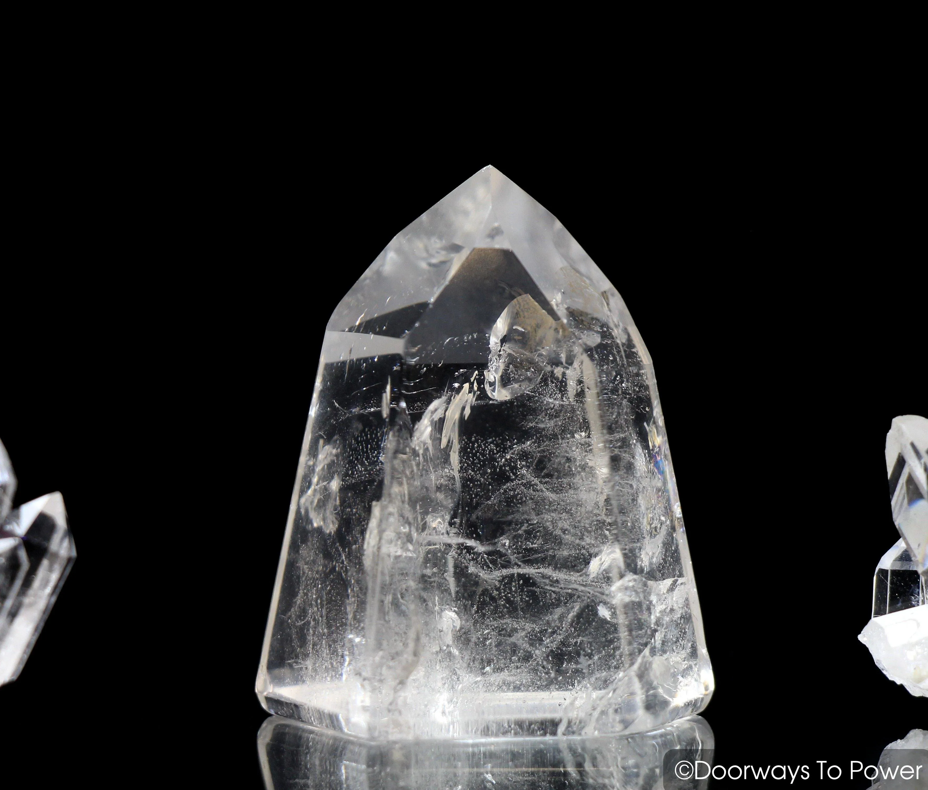 John of God Quartz Crystal & Temple Heart Dow A  