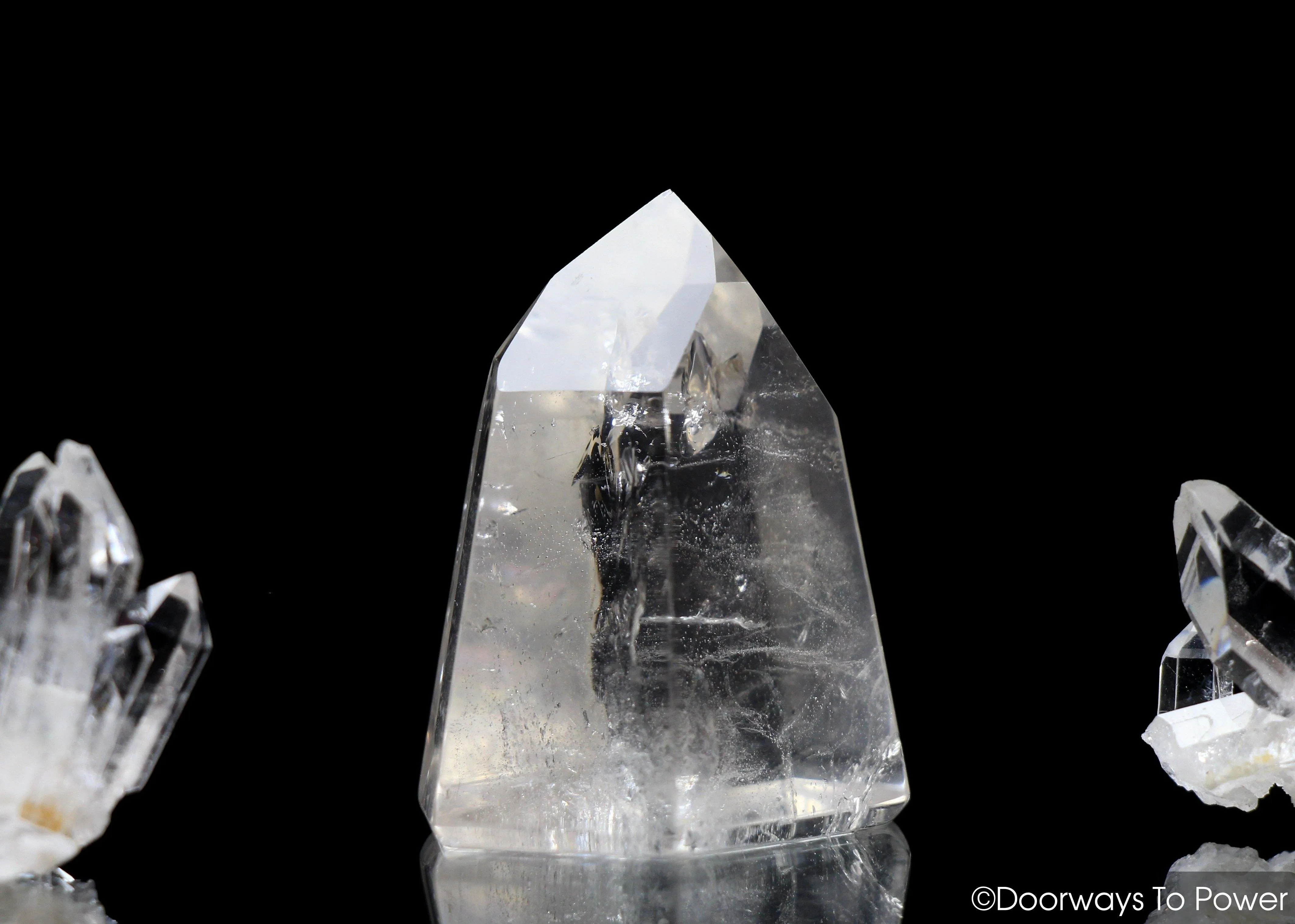 John of God Quartz Crystal & Temple Heart Dow A  