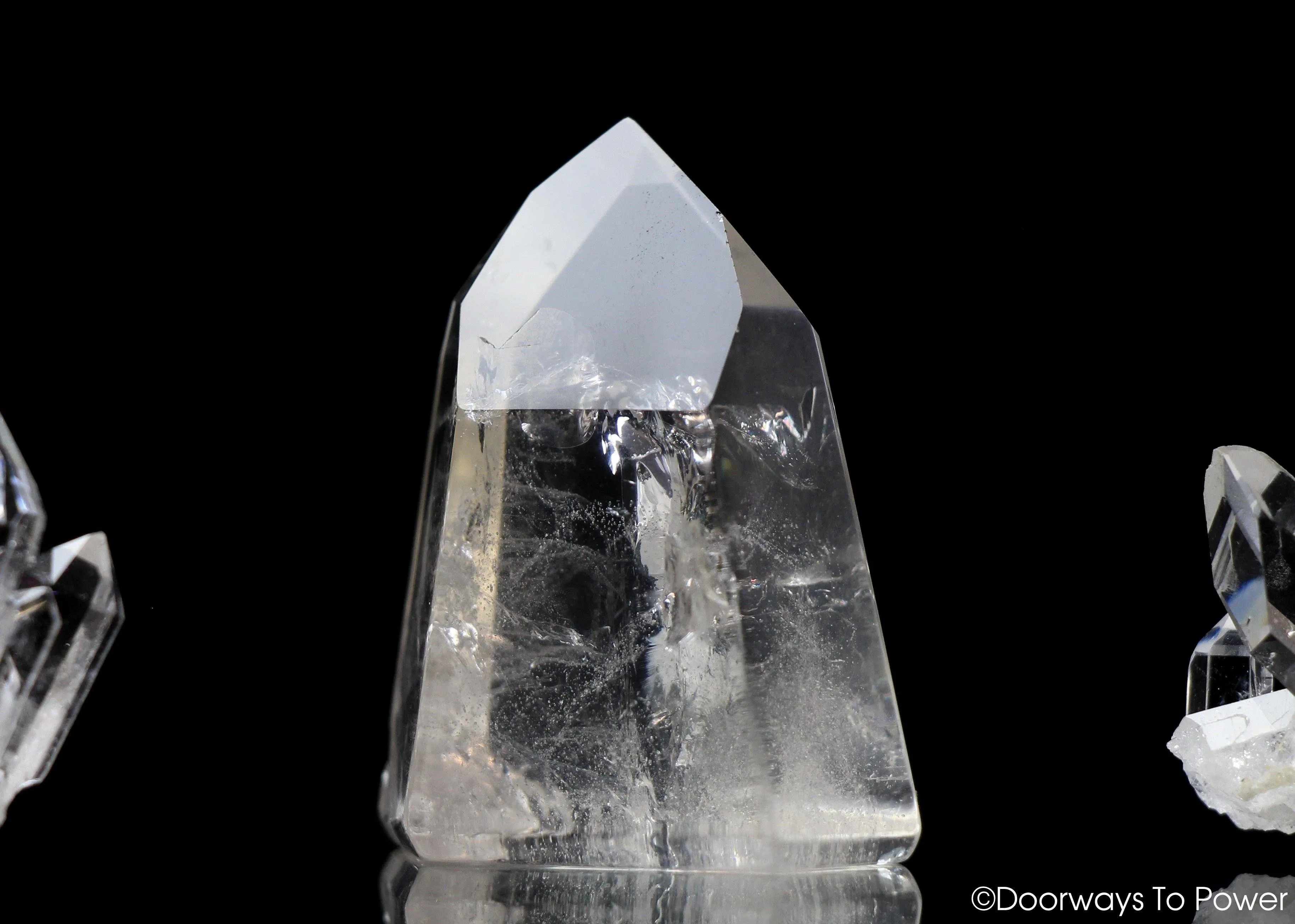 John of God Quartz Crystal & Temple Heart Dow A  