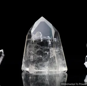 John of God Quartz Crystal & Temple Heart Dow A  