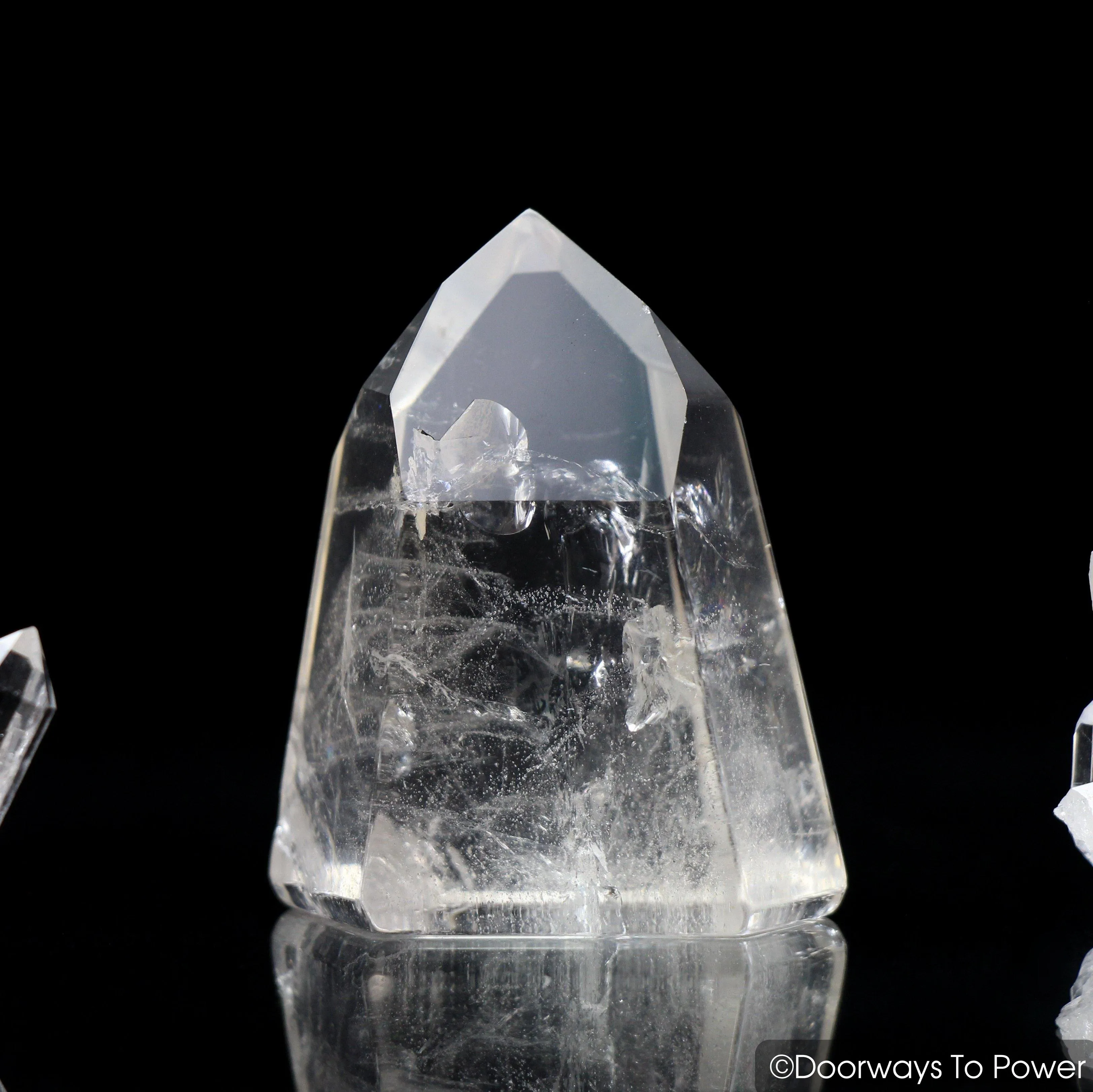 John of God Quartz Crystal & Temple Heart Dow A  