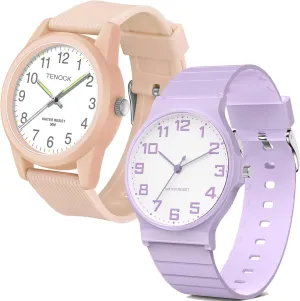 Kids Analog Watch Boys Girls, 30M Waterproof, Sports Watch for Boys, Easy to Read Children's Thin Dial Wrist Watches with Soft Band, for Ages 5-15 Kids Great Birthday Gifts Christmas Day