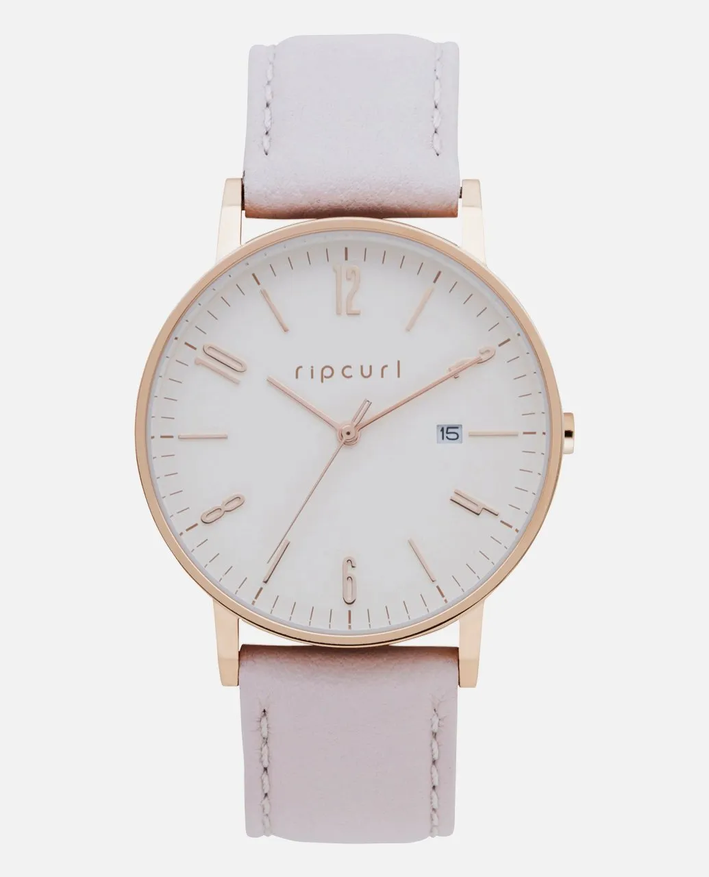 Latch Rose Gold Leather Watch