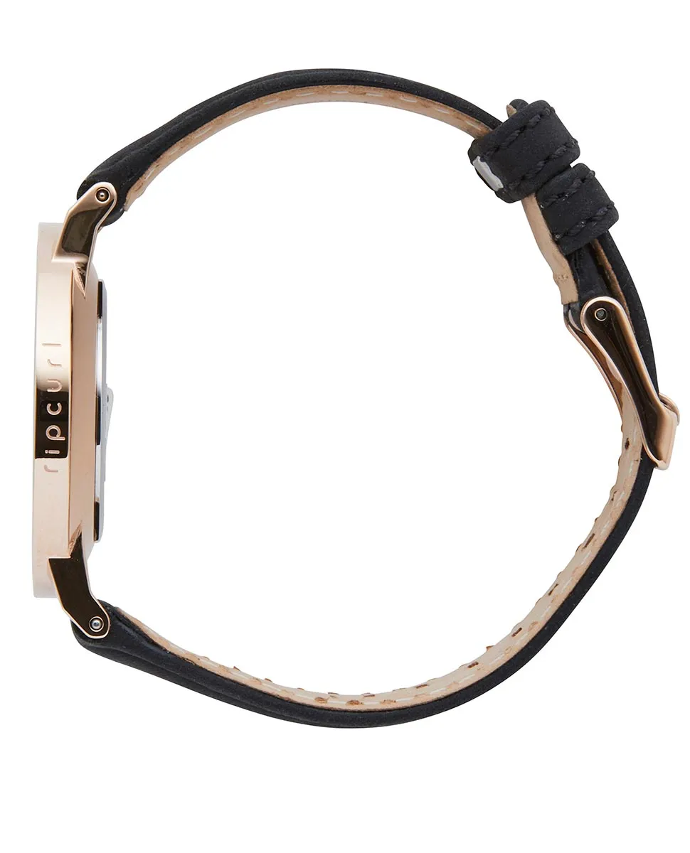 Latch Rose Gold Leather Watch