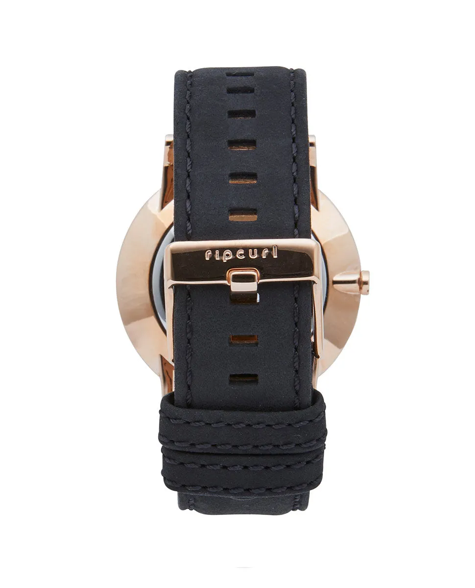 Latch Rose Gold Leather Watch