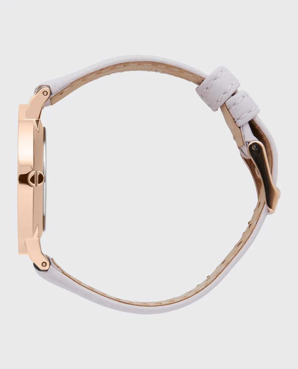 Latch Rose Gold Leather Watch