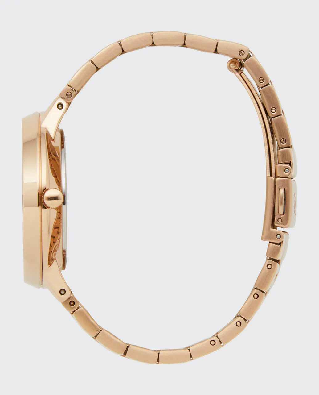 Lola Slim Rose Quartz Stainless Steel Watch - Pink