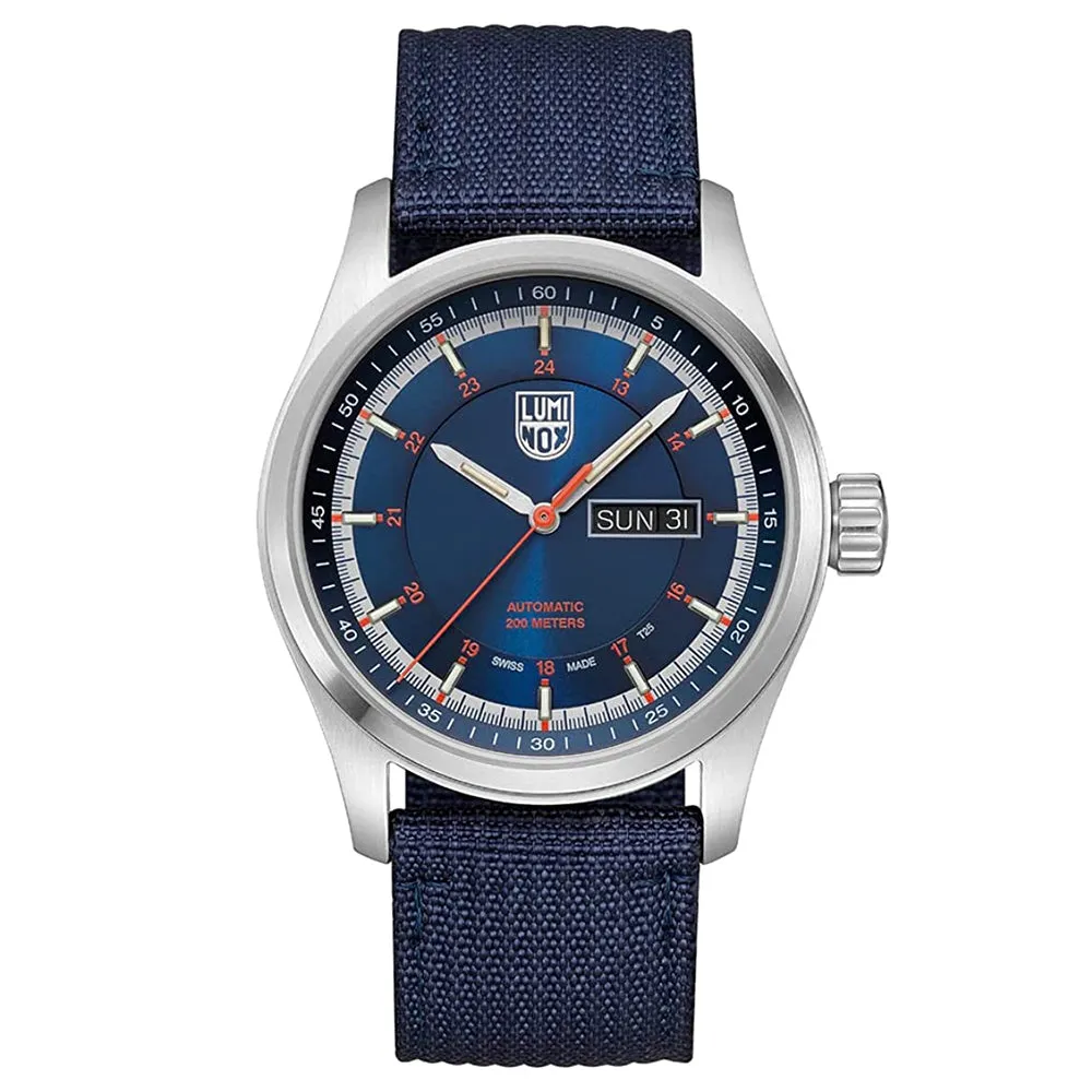 LUMINOX Mens Blue Dial Textile Band Swiss Automatic Watch - XL.1903