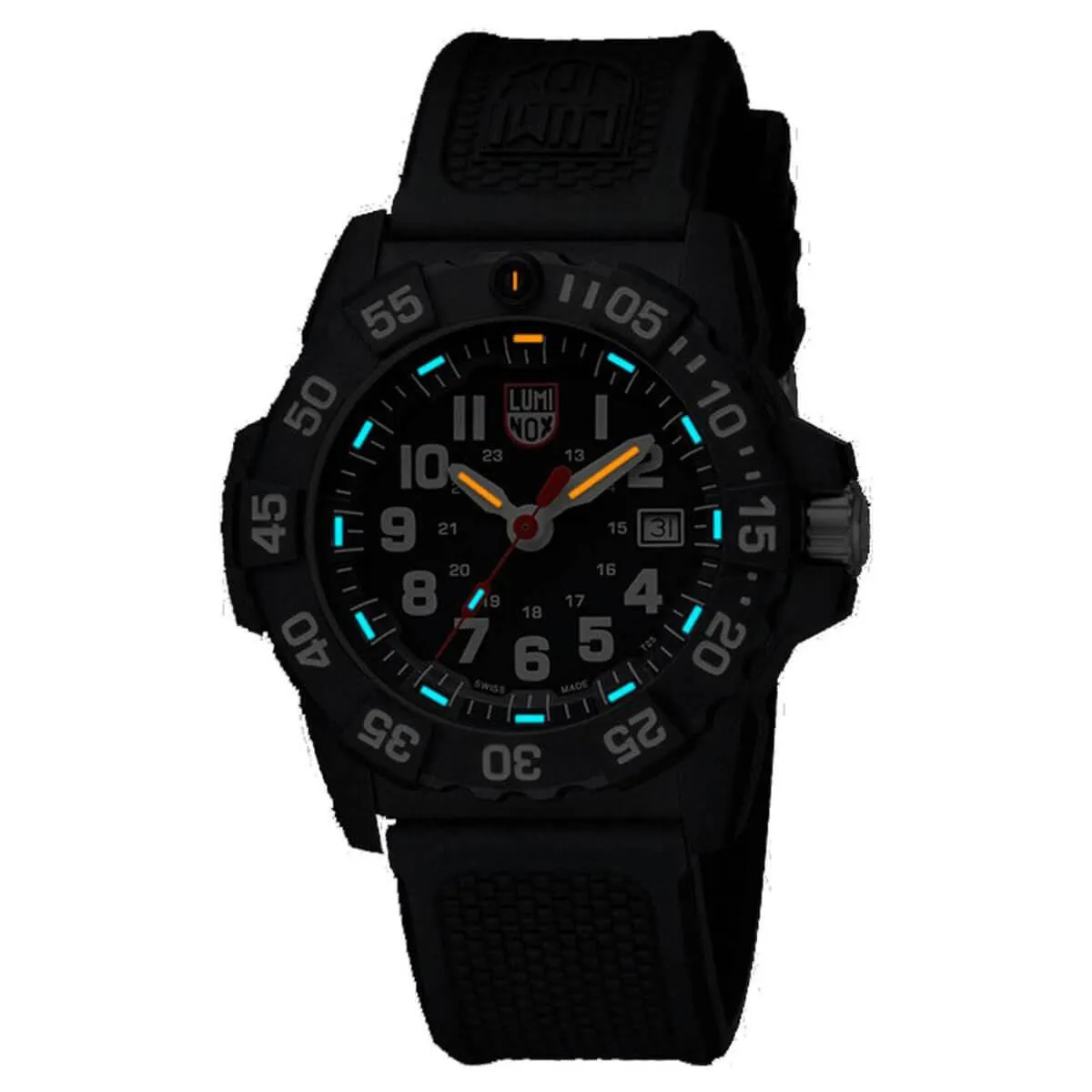 Luminox Navy Seal 3500 Men's Black Strap Dive Watch | 3501