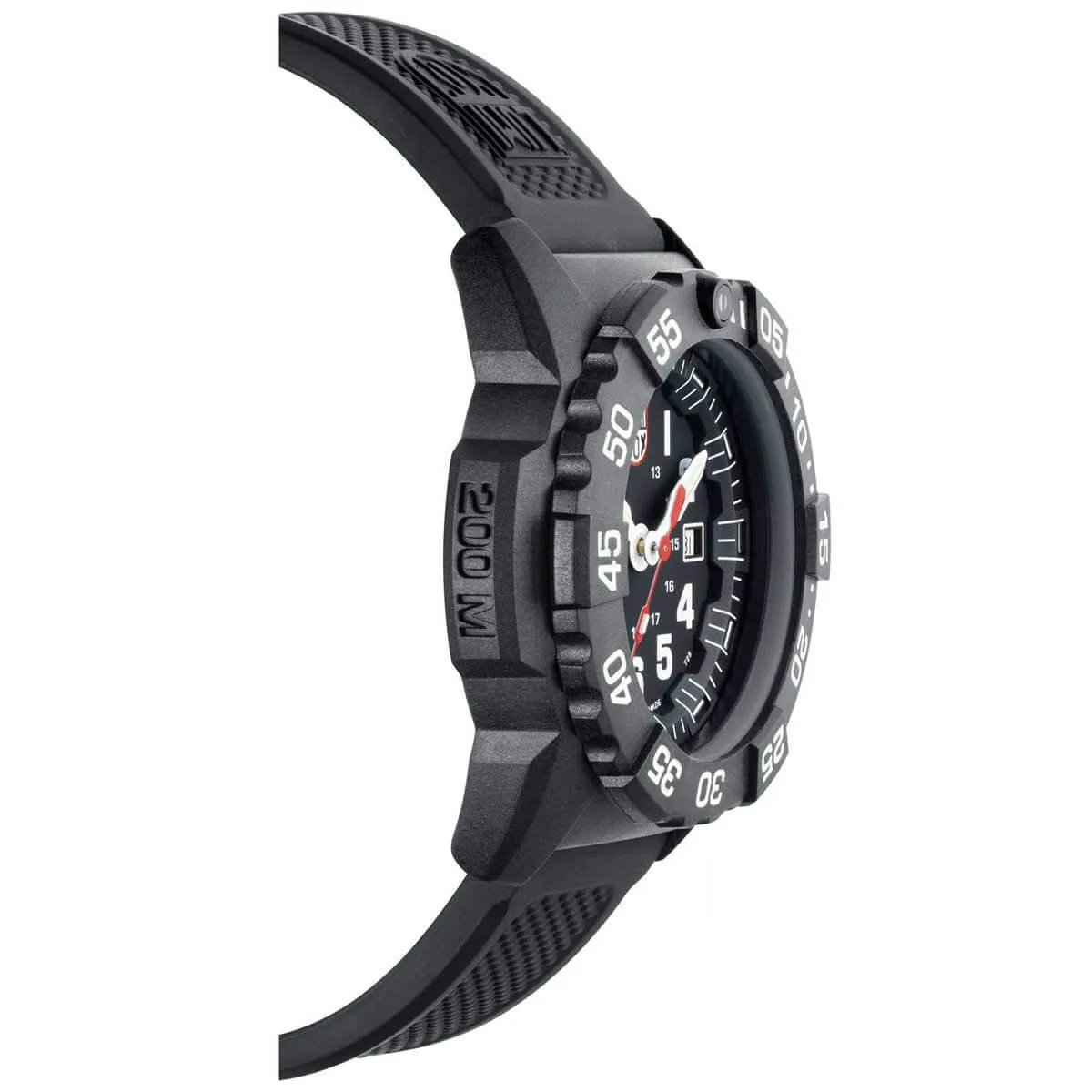 Luminox Navy Seal 3500 Men's Black Strap Dive Watch | 3501