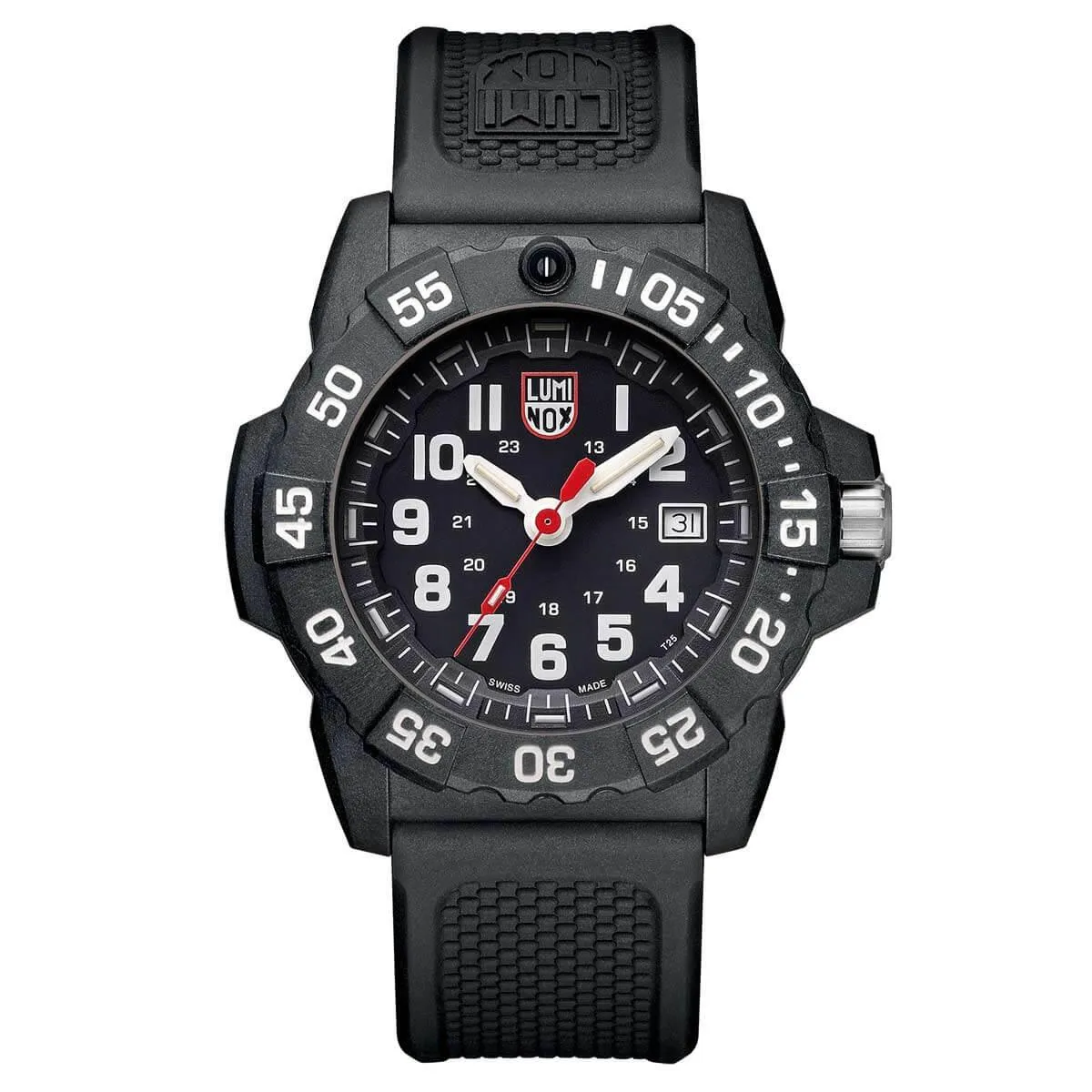 Luminox Navy Seal 3500 Men's Black Strap Dive Watch | 3501