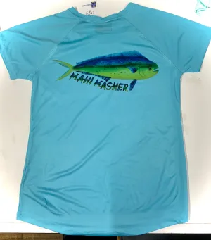 Mahi Masher Womens Performance Short Sleeve Solar