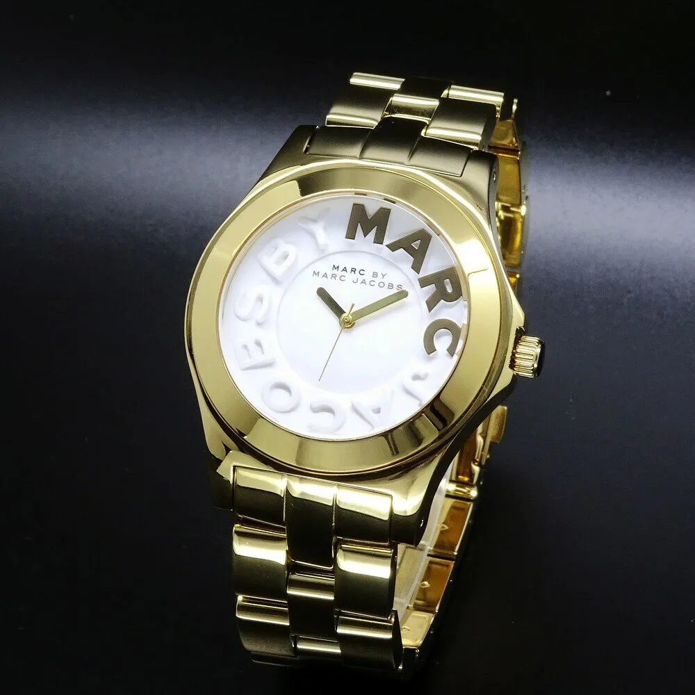 Marc By Marc Jacobs Women's 'Rivera' Gold-Tone Stainless Steel Watch MBM3134