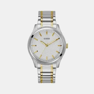 Men Silver Analog Stainless Steel Watch GW0626G4