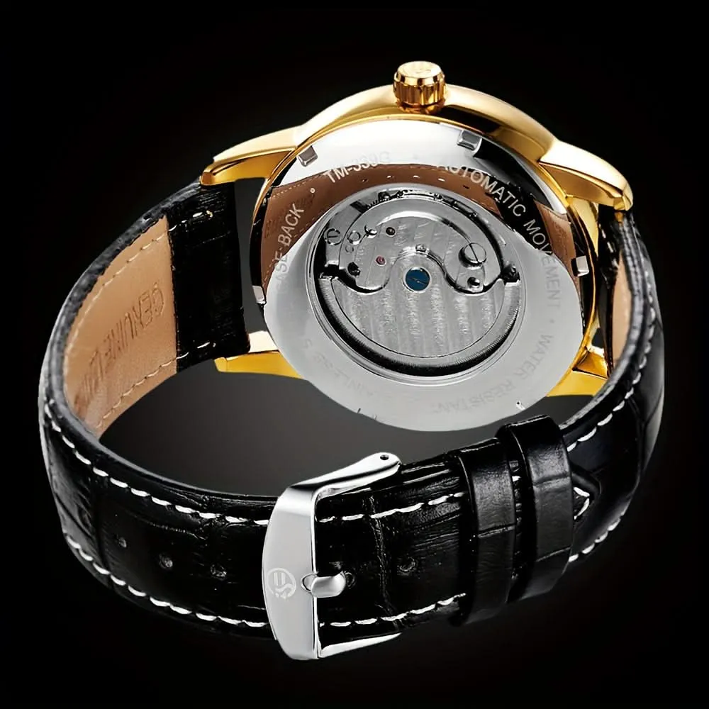 Men's Automatic Tourbillon Mechanical Watch, Waterproof