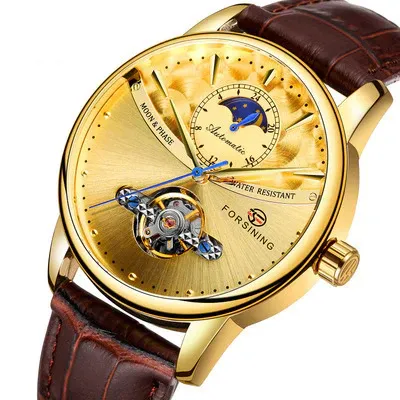 Men's Automatic Tourbillon Mechanical Watch, Waterproof