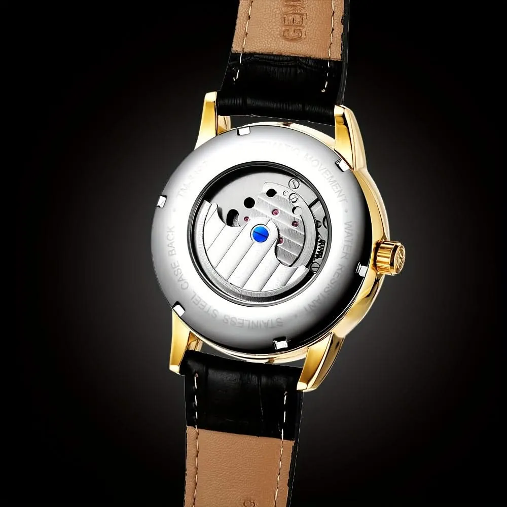 Men's Automatic Tourbillon Mechanical Watch, Waterproof