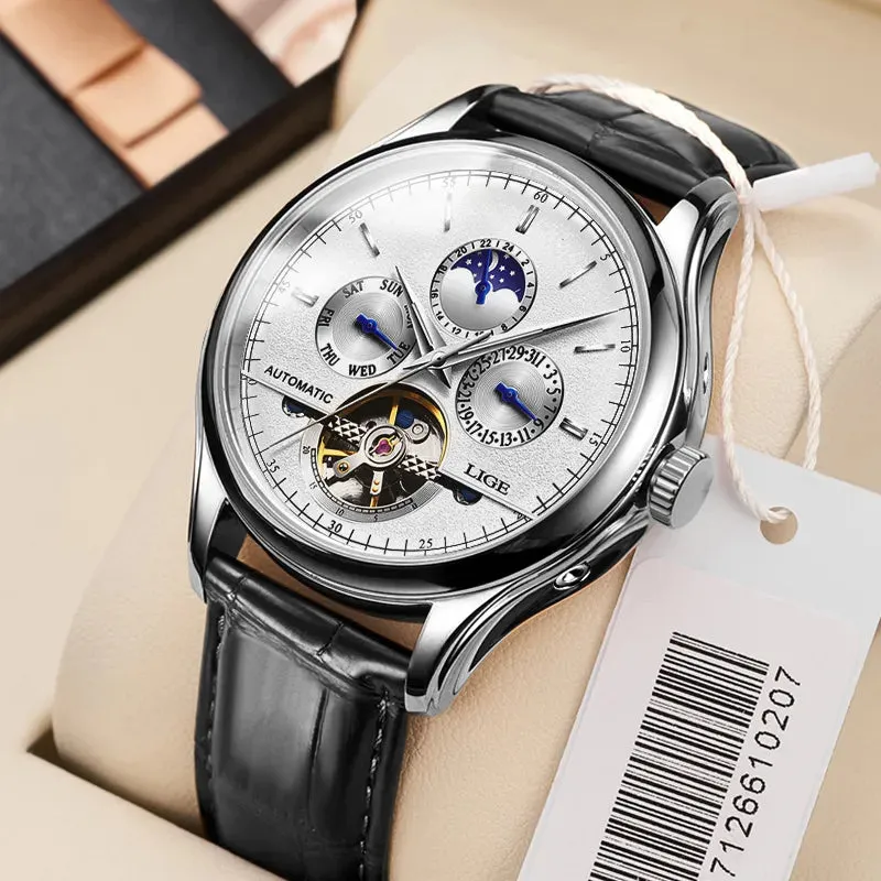 Mens Watches Automatic Mechanical Watch Tourbillon