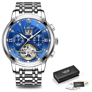 Mens Watches Automatic Mechanical Watch Tourbillon