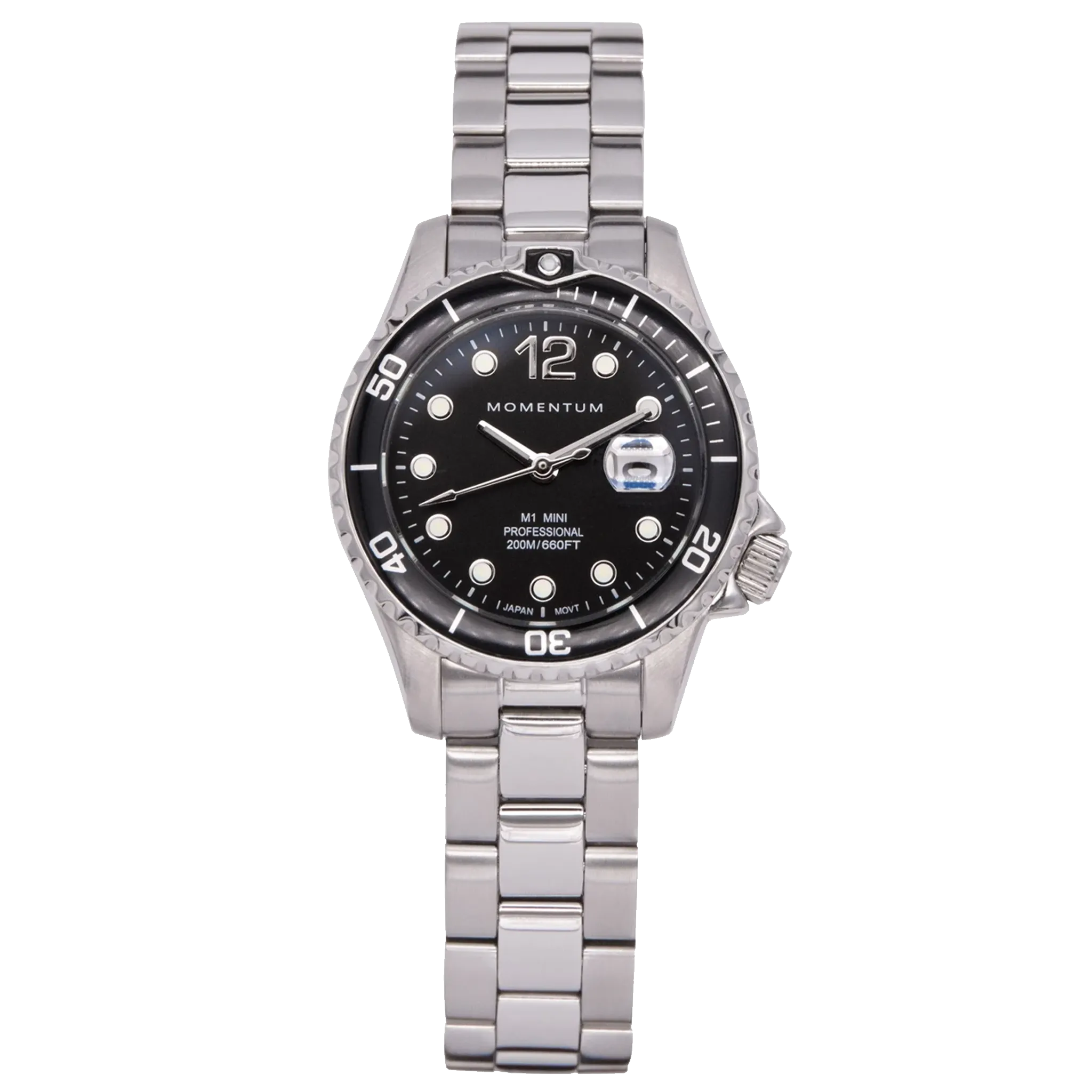 Momentum Mini II - Black Dial & Bezel