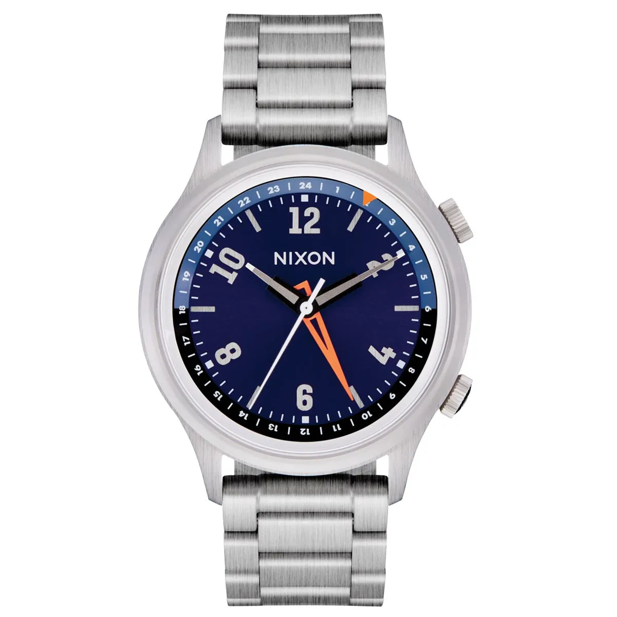 Nixon Drifter 40 Watch - Silver/Midnight Sunray